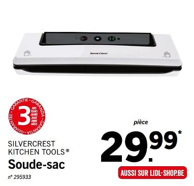 SilverCrest Silvercrest kitchen tools soude sac En promotion