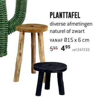 Promoties Planttafel - Huismerk - Free Time - Geldig van 30/04/2018 tot 27/05/2018 bij Freetime