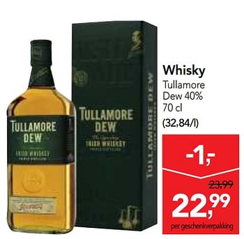 Promoties Whisky tullamore dew - Tullamore Dew - Geldig van 09/05/2018 tot 22/05/2018 bij Makro