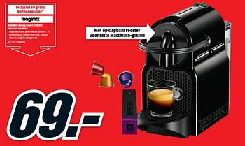 bereiken verschijnen Schiereiland Magimix Magimix inissia zwart (11350b) espresso machine - Promotie bij Media  Markt