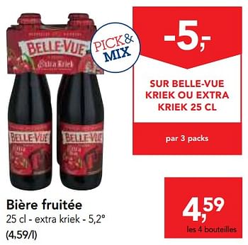 Promoties Bière fruitée - Belle-vue - Geldig van 09/05/2018 tot 22/05/2018 bij Makro