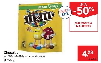 Promotions Chocolat - Produit maison - Makro - Valide de 09/05/2018 à 22/05/2018 chez Makro
