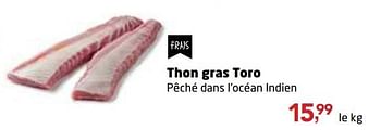 Promotions Thon gras toro - Produit maison - Makro - Valide de 09/05/2018 à 22/05/2018 chez Makro