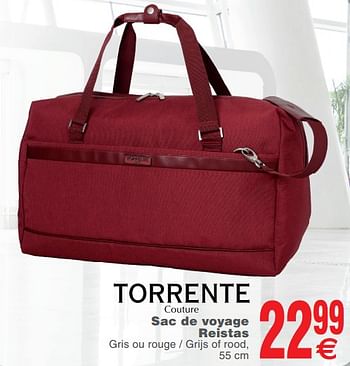 strak zwanger zelfstandig naamwoord La Torrente Sac de voyage reistas torrente - En promotion chez Cora