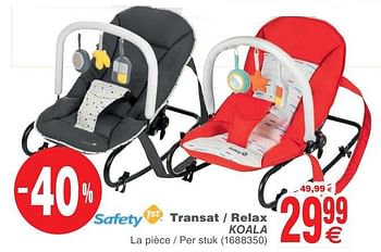Safety 1st Safety 1st Transat Relax Koala En Promotion Chez Cora