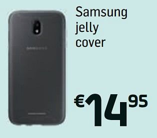 Promoties Samsung jelly cover - Samsung - Geldig van 04/05/2018 tot 14/06/2018 bij Base