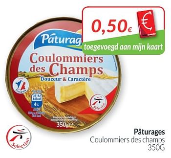 Promoties Pâturages coulommiers des champs - Paturages - Geldig van 01/05/2018 tot 31/05/2018 bij Intermarche