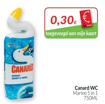 Promoties Canard wc marine 5 in 1 - Canard WC - Geldig van 01/05/2018 tot 31/05/2018 bij Intermarche