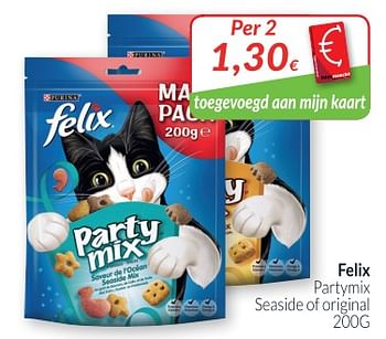 Promoties Felix partymix seaside of original - Felix - Geldig van 01/05/2018 tot 31/05/2018 bij Intermarche