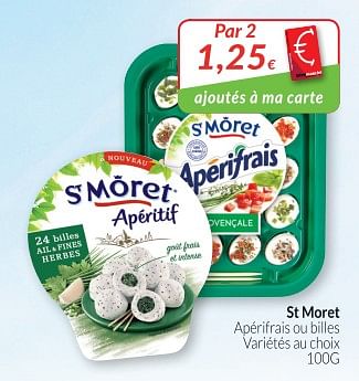 Promotions St moret apérifraisau billes - St Môret  - Valide de 01/05/2018 à 31/05/2018 chez Intermarche