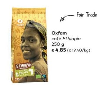 Promoties Oxfam café ethiopia - Huismerk - Bioplanet - Geldig van 02/05/2018 tot 05/06/2018 bij Bioplanet