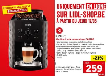 Krups Machine à café automatique EA810B