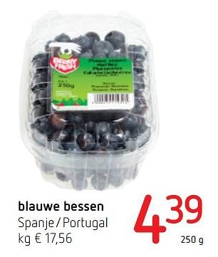 Promoties Blauwe bessen spanje-portugal - Huismerk - Spar Retail - Geldig van 10/05/2018 tot 23/05/2018 bij Spar (Colruytgroup)
