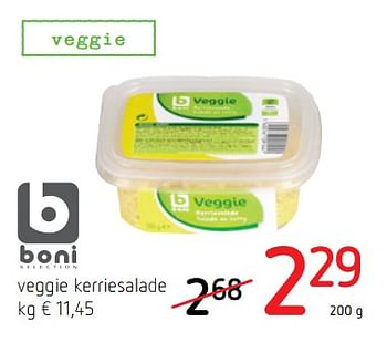 Promoties Veggie kerriesalade - Boni - Geldig van 10/05/2018 tot 23/05/2018 bij Spar (Colruytgroup)