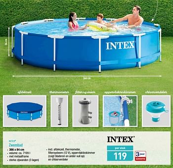 Intex Zwembad - Promotie bij
