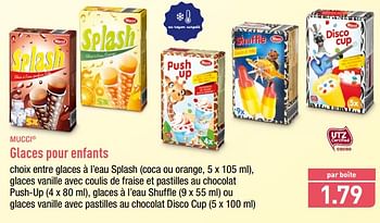 Mucci Glaces Pour Enfants En Promotion Chez Aldi