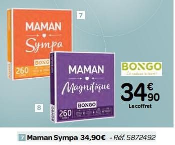 Promotions Maman sympa - Bongo - Valide de 09/05/2018 à 21/05/2018 chez Carrefour