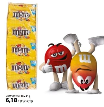 Promoties M+m`s peanut - M&M 's - Geldig van 09/05/2018 tot 22/05/2018 bij Colruyt
