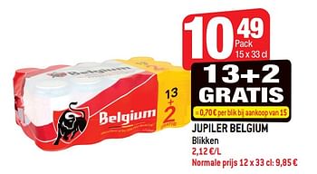 Promoties Jupiler belgium - Jupiler - Geldig van 16/05/2018 tot 22/05/2018 bij Smatch