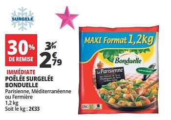 Promoties Poêlée surgelée bonduelle - Bonduelle - Geldig van 16/05/2018 tot 22/05/2018 bij Auchan