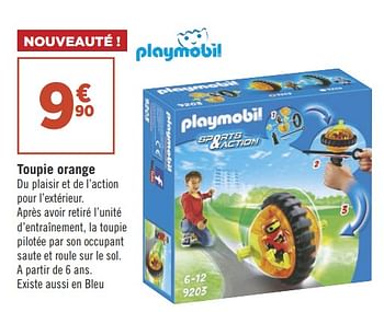Promotions Toupie orange - Playmobil - Valide de 08/05/2018 à 21/05/2018 chez Géant Casino