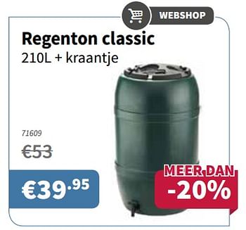 Promotions Regenton classic - Produit maison - Cevo - Valide de 10/05/2018 à 23/05/2018 chez Cevo Market