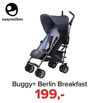Promoties Buggy+ berlin breakfast - Easywalker - Geldig van 07/05/2018 tot 26/05/2018 bij Baby-Dump