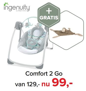 Promoties Comfort 2 go - Ingenuity - Geldig van 07/05/2018 tot 26/05/2018 bij Baby-Dump
