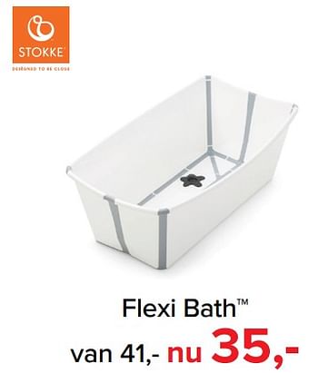 Promoties Flexi bath - Stokke - Geldig van 07/05/2018 tot 26/05/2018 bij Baby-Dump