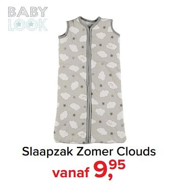 Promoties Slaapzak zomer clouds - Baby look - Geldig van 07/05/2018 tot 26/05/2018 bij Baby-Dump