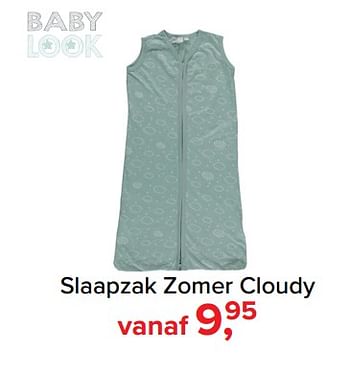 Promoties Slaapzak zomer cloudy - Baby look - Geldig van 07/05/2018 tot 26/05/2018 bij Baby-Dump