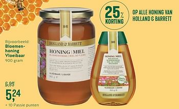 Promoties Bloemenhoning vloeibaar - Huismerk - Holland & Barrett - Geldig van 07/05/2018 tot 27/05/2018 bij Holland & Barret