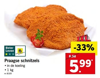 Promoties Praagse schnitzel - Huismerk - Lidl - Geldig van 22/05/2018 tot 26/05/2018 bij Lidl