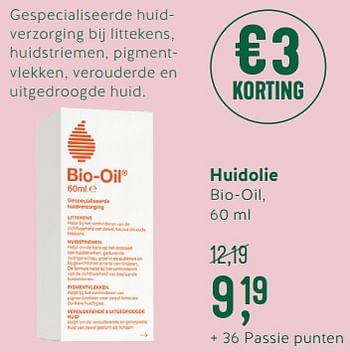 Promoties Huidolie - Bio-Oil - Geldig van 07/05/2018 tot 27/05/2018 bij Holland & Barret