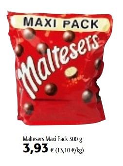 Promotions Maltesers maxi - Maltesers - Valide de 09/05/2018 à 22/05/2018 chez Colruyt