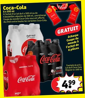 Promoties Coca-cola regular - Coca Cola - Geldig van 15/05/2018 tot 27/05/2018 bij Kruidvat