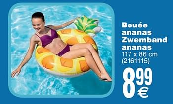 Promoties Bouée ananas zwemband ananas - Intex - Geldig van 15/05/2018 tot 28/05/2018 bij Cora