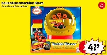 Promotions Bellenblaasmachine blaze - Blaze - Valide de 15/05/2018 à 27/05/2018 chez Kruidvat