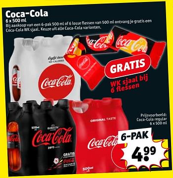 Promoties Coca-cola regular - Coca Cola - Geldig van 15/05/2018 tot 27/05/2018 bij Kruidvat