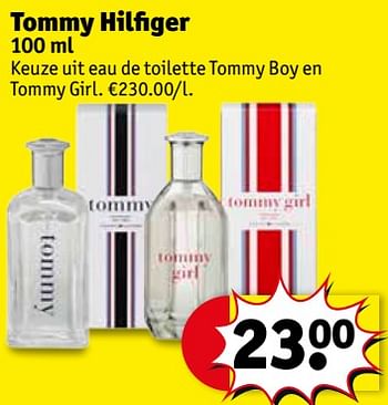 Promotions Tommy hilfiger - Tommy Hilfiger - Valide de 15/05/2018 à 27/05/2018 chez Kruidvat