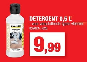 Promotions Detergent - Kärcher - Valide de 16/05/2018 à 27/05/2018 chez Hubo