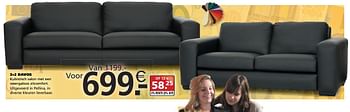 Promoties 3+2 davos - Huismerk - Seats and Sofas - Geldig van 03/06/2018 tot 09/06/2018 bij Seats and Sofas
