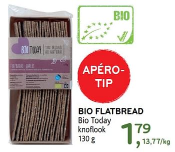 Promoties Bio flatbread - Bio Today - Geldig van 23/05/2018 tot 05/06/2018 bij Alvo