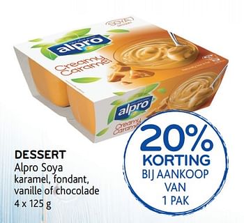 Promotions Dessert - Alpro - Valide de 23/05/2018 à 05/06/2018 chez Alvo