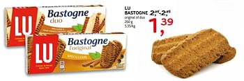 Promoties Lu bastogne original of duo - Lu - Geldig van 16/05/2018 tot 29/05/2018 bij C&B