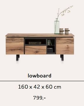 Promoties Lowboard - Huismerk - Xooon - Geldig van 01/05/2018 tot 01/11/2018 bij Xooon