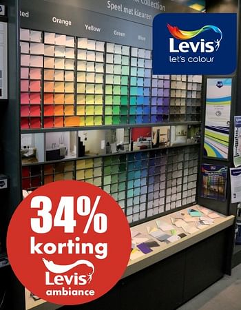 Promoties 34% korting levis ambiance - Levis - Geldig van 20/05/2018 tot 30/06/2018 bij Multi Bazar