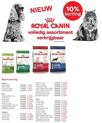 Promoties Royal canin dog xsmall - Royal Canin - Geldig van 20/05/2018 tot 30/06/2018 bij Multi Bazar