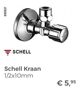 Met name Instrueren Beschietingen Schell Schell kraan - Promotie bij Multi Bazar