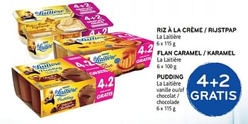 Promotions Riz à la crème - La Laitiere - Valide de 23/05/2018 à 05/06/2018 chez Alvo